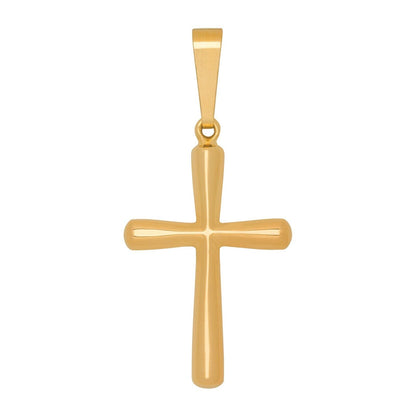 14k Gold Cross Pendant, Religious Charms for Women and Men - Multiple Designs